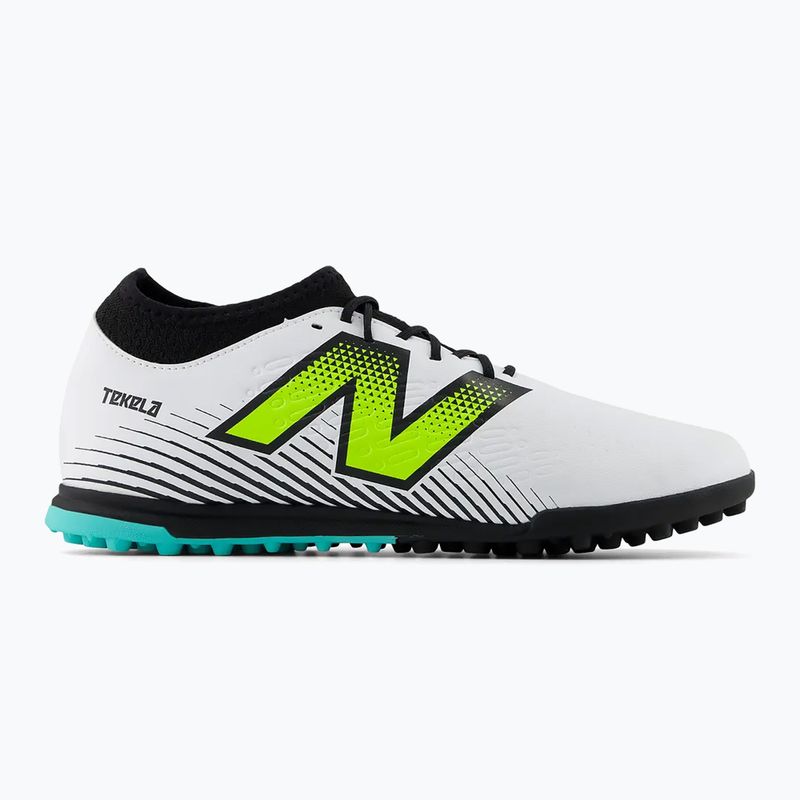 Scarpe da calcio New Balance uomo Tekela Magique V4+ TF bianco 9