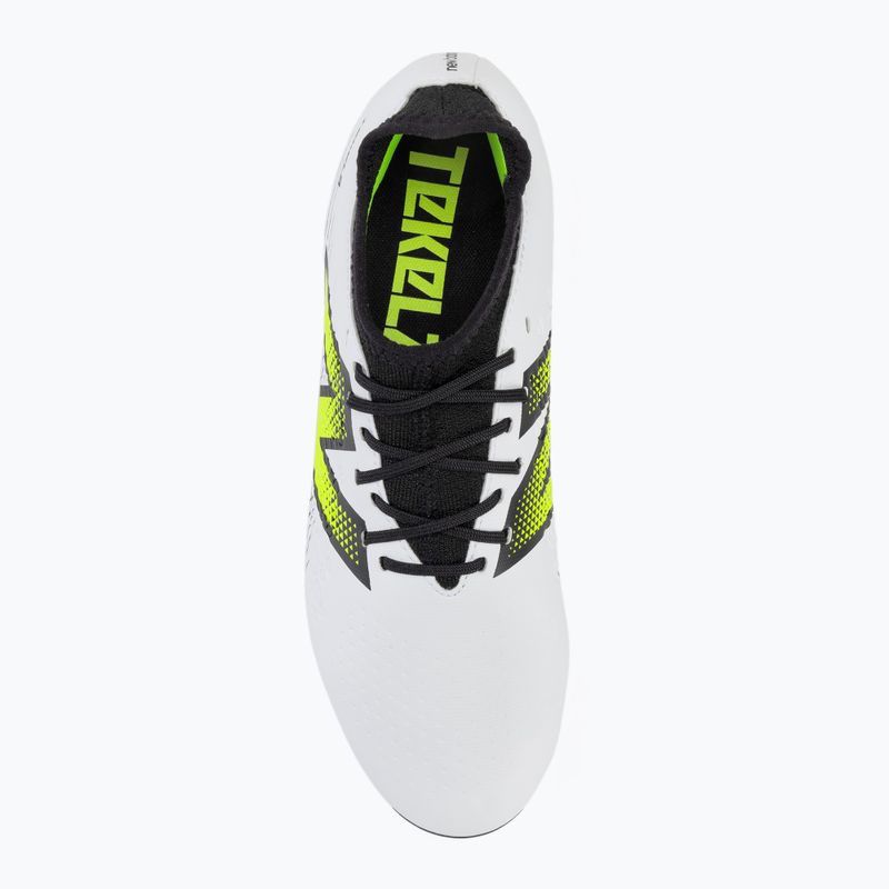 Scarpe da calcio New Balance uomo Tekela Magique V4+ FG bianco 5