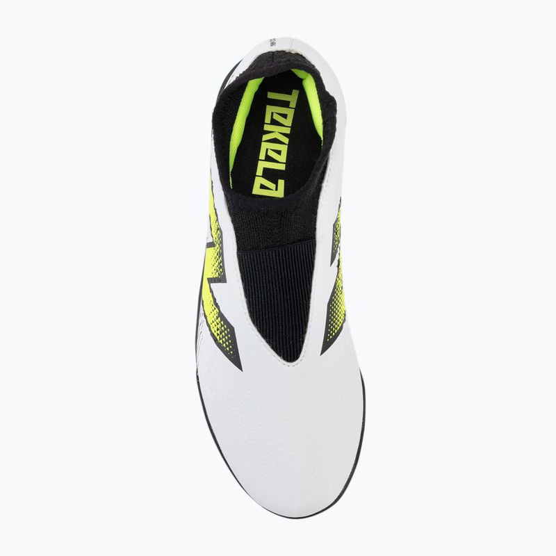 Scarpe da calcio per bambini New Balance Tekela Magique V4+ TF bianco 5