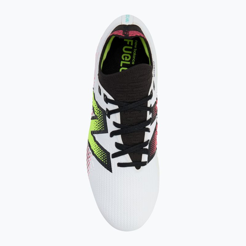 Scarpe da calcio New Balance uomo Tekela Pro Low Laced V4+ FG bianco 5