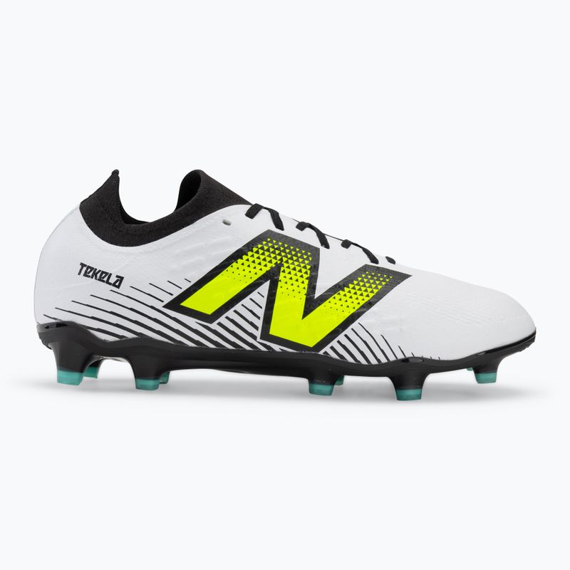 Scarpe da calcio New Balance uomo Tekela Magia Low Laced V4+ FG bianco 2