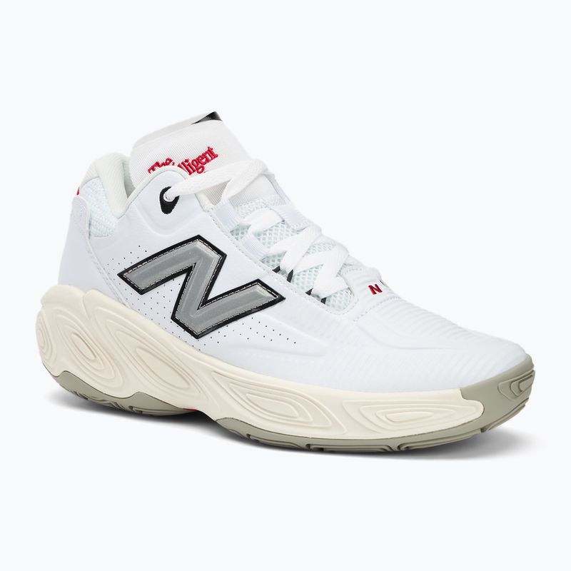 New Balance Fresh Foam BB v2 scarpe da basket bianche