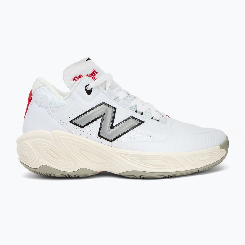 New Balance Fresh Foam BB v2 scarpe da basket bianche 2