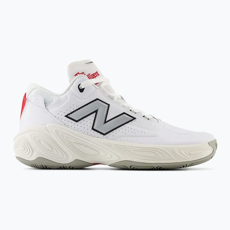 New Balance Fresh Foam BB v2 scarpe da basket bianche 2