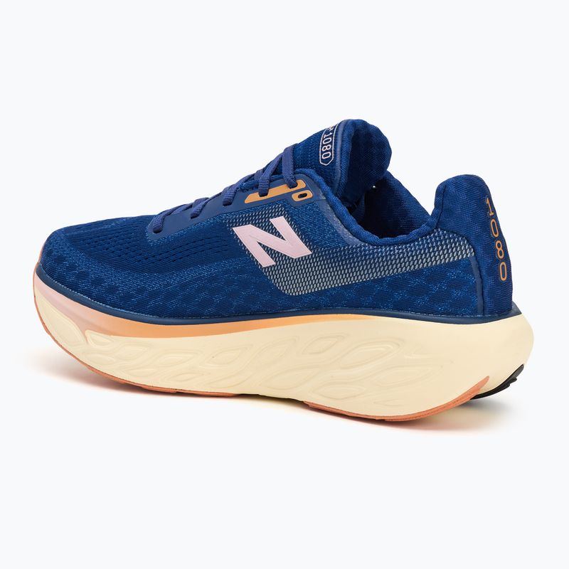 Scarpe da corsa da donna New Balance Fresh Foam 1080 X v14 blu 3