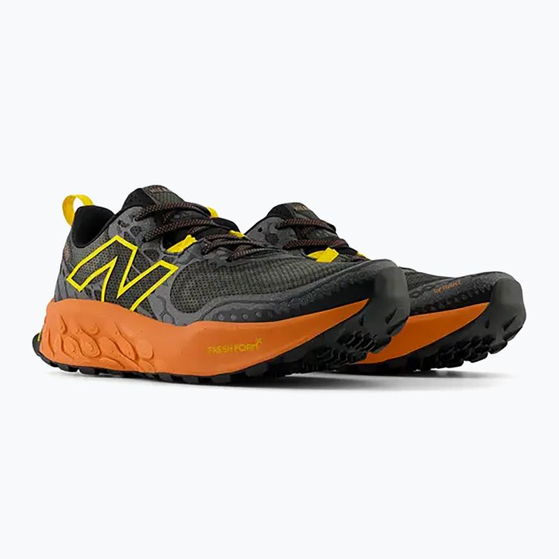 New Balance Fresh Foam X Hierro v8 nero/giallo scarpe da corsa da uomo 10