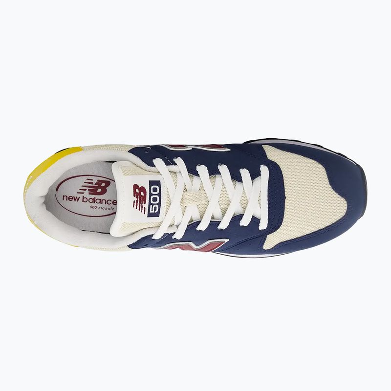 Scarpe New Balance uomo 500 V2 blu navy 15