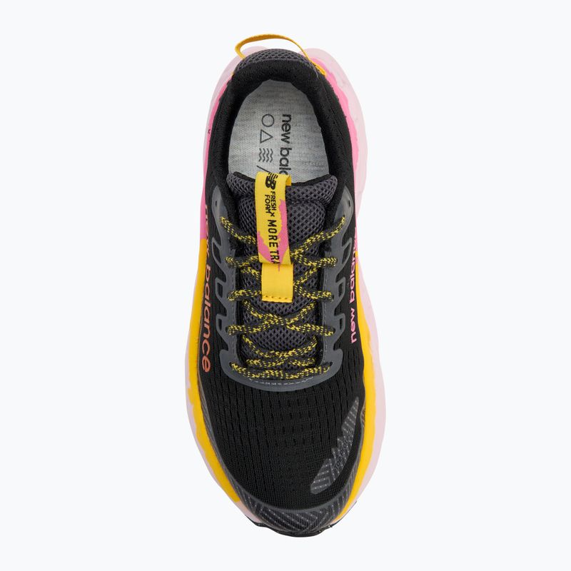 Scarpe da corsa da donna New Balance Fresh Foam X More Trail v3 nero 5