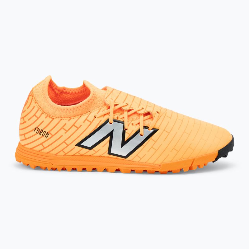 Scarpe da calcio New Balance uomo Furon Dispatch V7+ TF arancione 2