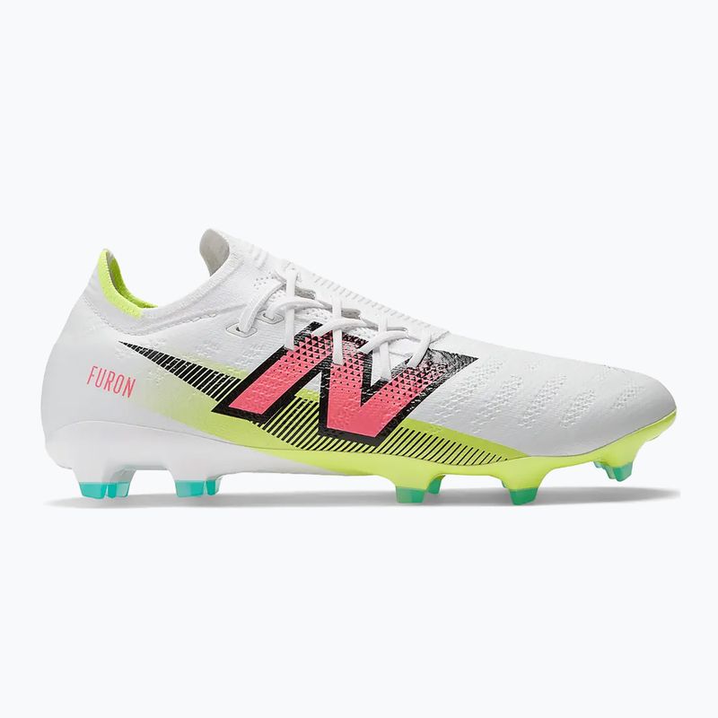 Scarpe da calcio da uomo New Balance Furon Pro V7+ FG bianco 9