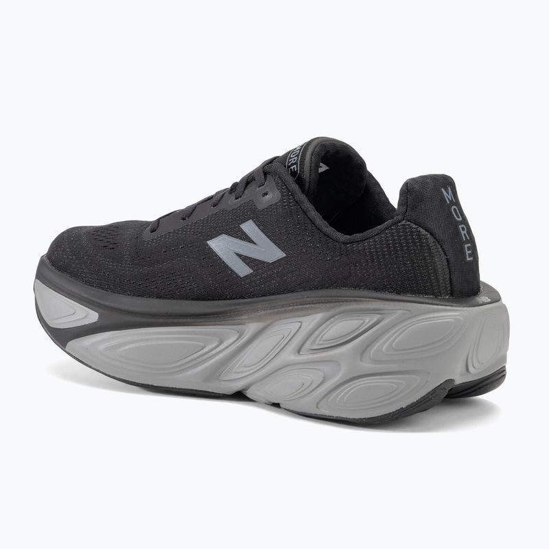 New Balance Fresh Foam X More v5 scarpe da corsa nere da uomo 3