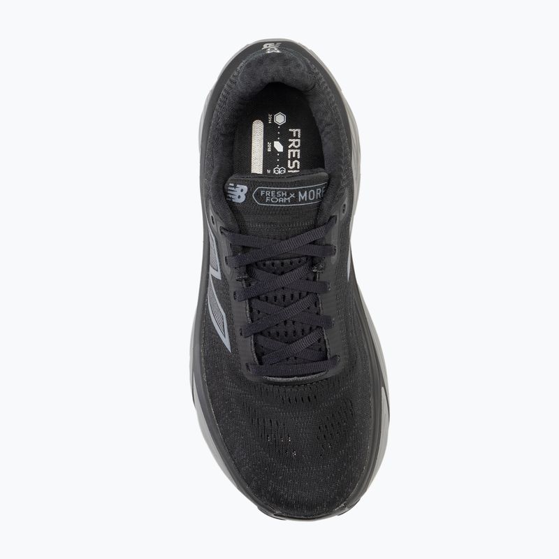 New Balance Fresh Foam X More v5 scarpe da corsa nere da uomo 5