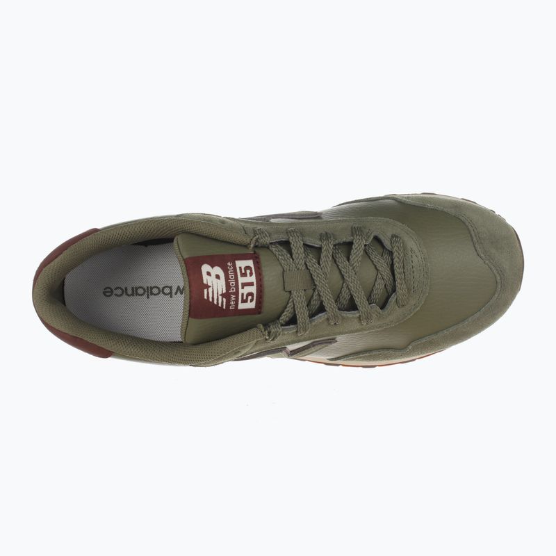 Scarpe da uomo New Balance 515's V3 oliva scuro 4