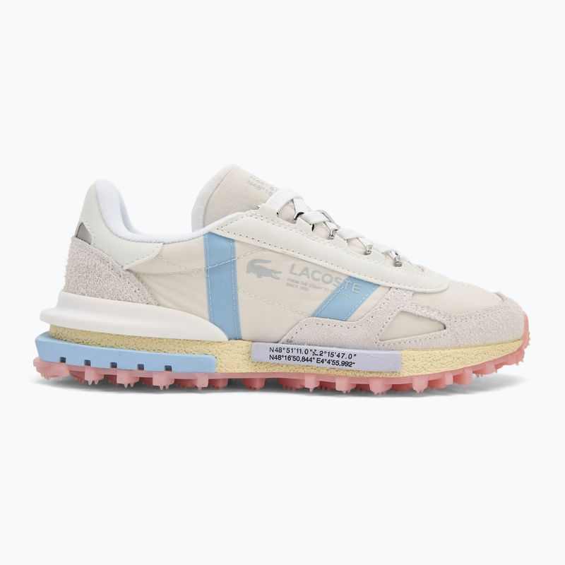 Scarpe da donna Lacoste Elite Active off white/light blue 2