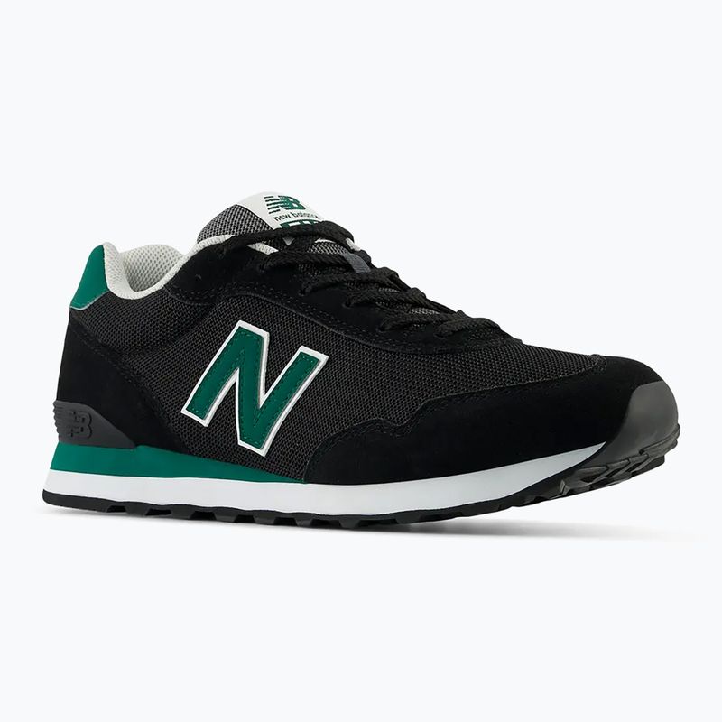 Scarpe New Balance 515's V3 nero/verde da uomo 8