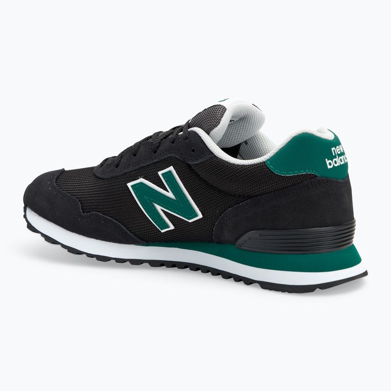 Scarpe New Balance 515's V3 nero/verde da uomo 3