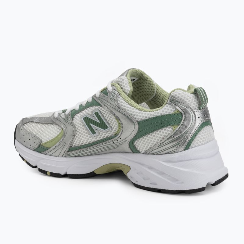 Scarpe New Balance 530 argento metallizzato/verde palladio 3