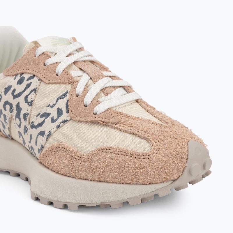 Scarpe New Balance donna 327's V1 piatto taupe/linen leopardato 7