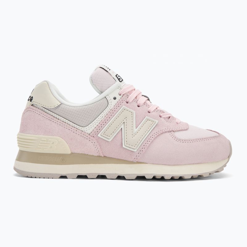 Scarpe da donna New Balance 574's V2 light pink/white 2