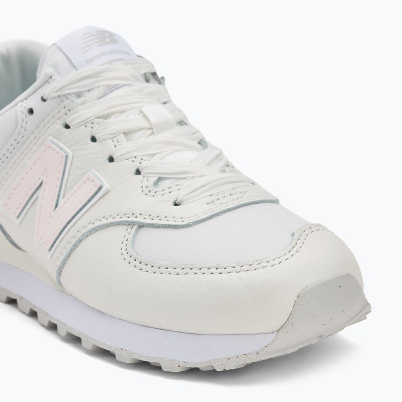 Scarpe da donna New Balance Classic 574's V2 white/light pink 7