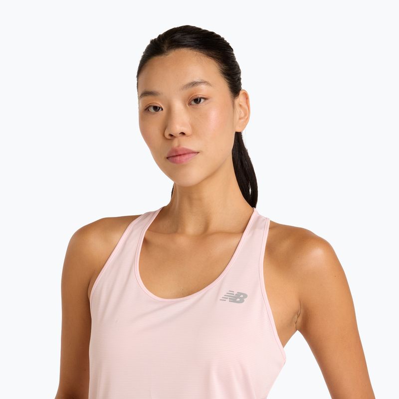 Canotta New Balance Sport Essentials da donna per il running rosesuga 4