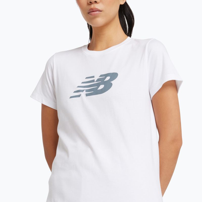 Maglia New Balance Donna Logo bianco 4