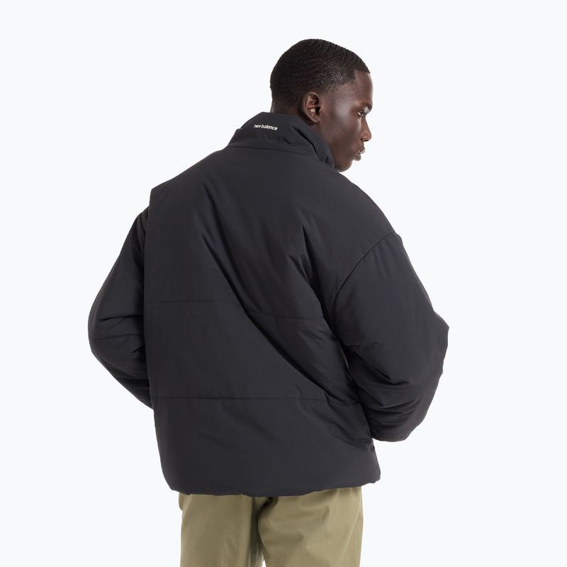Giacca imbottita uomo New Balance Hoops Puffer black 2