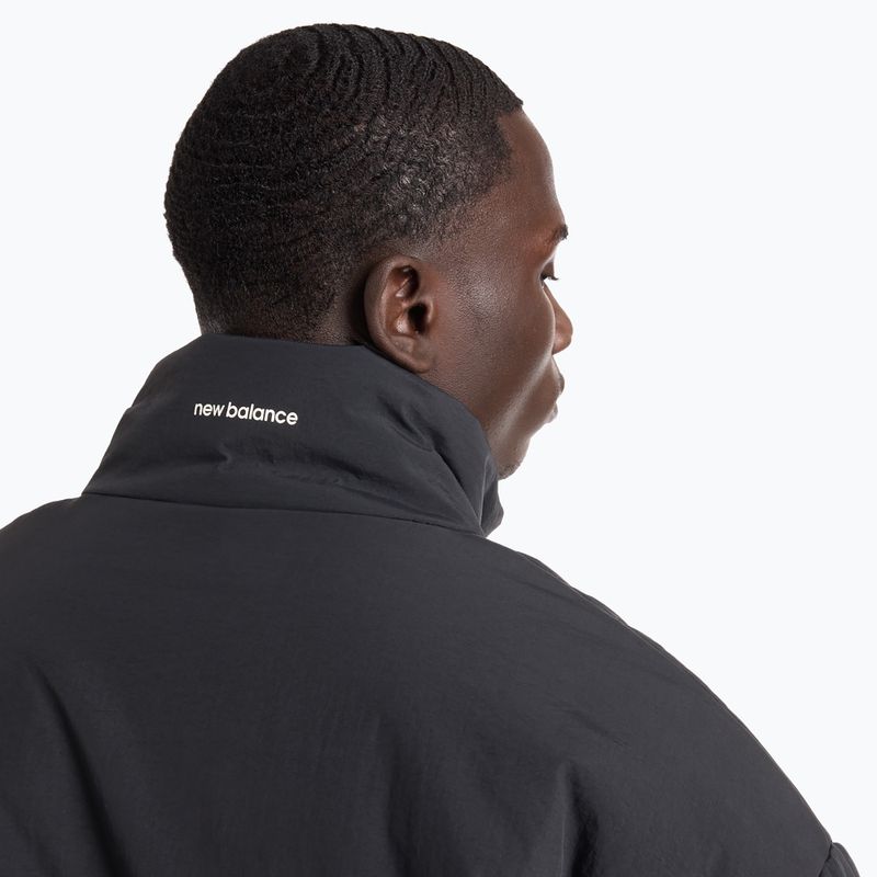 Giacca imbottita uomo New Balance Hoops Puffer black 5