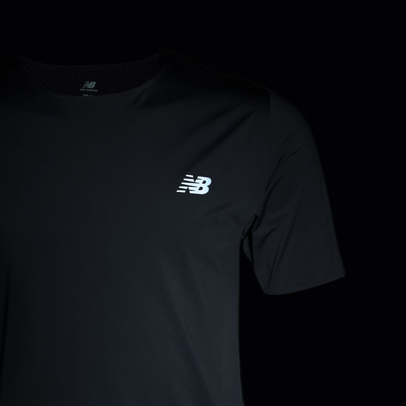 Maglietta da corsa New Balance Race Day graphite da uomo 5
