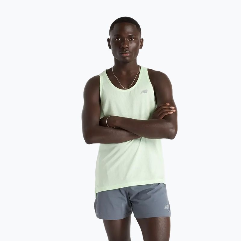 New Balance Singletics Athletics canotta da uomo melonwat
