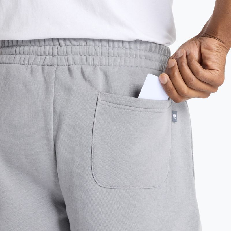 Pantaloncini New Balance Reimagined Fleece Graphic slategrey da uomo 6