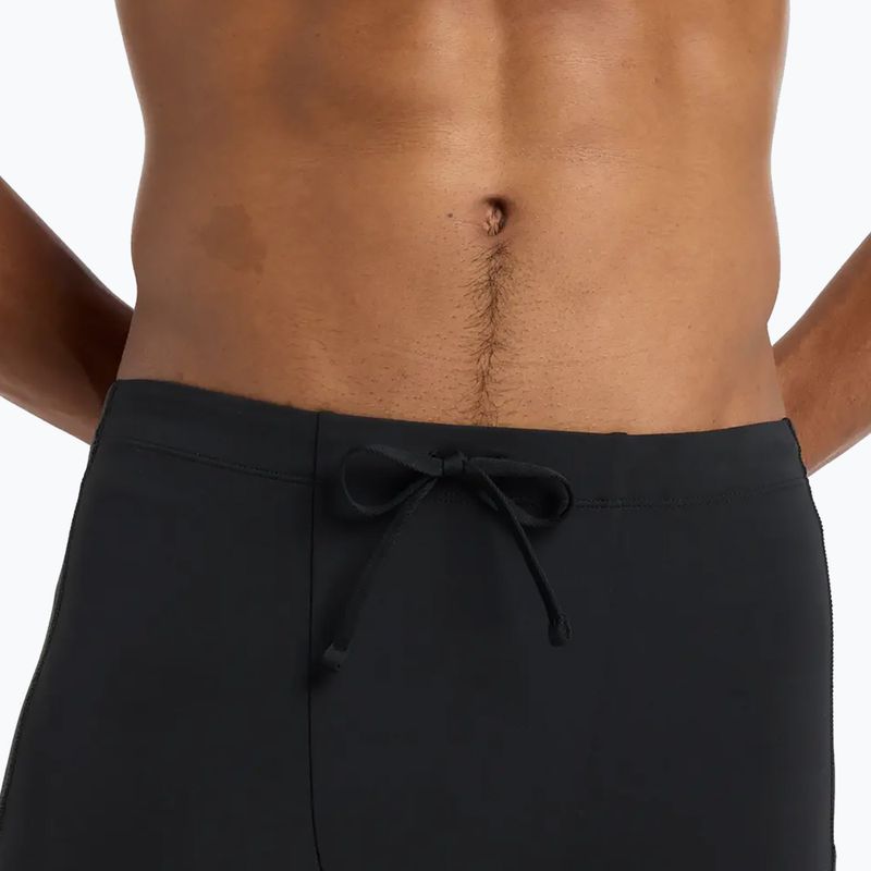 Leggings da corsa New Balance Sleek Pocket uomo nero 5