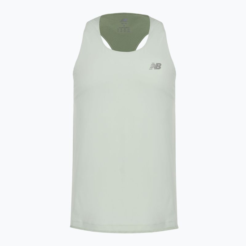 Canotta New Balance Race Day da uomo per la corsa clayash 7