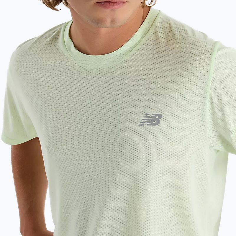 Maglietta New Balance Athletics Run melonwat da uomo 4
