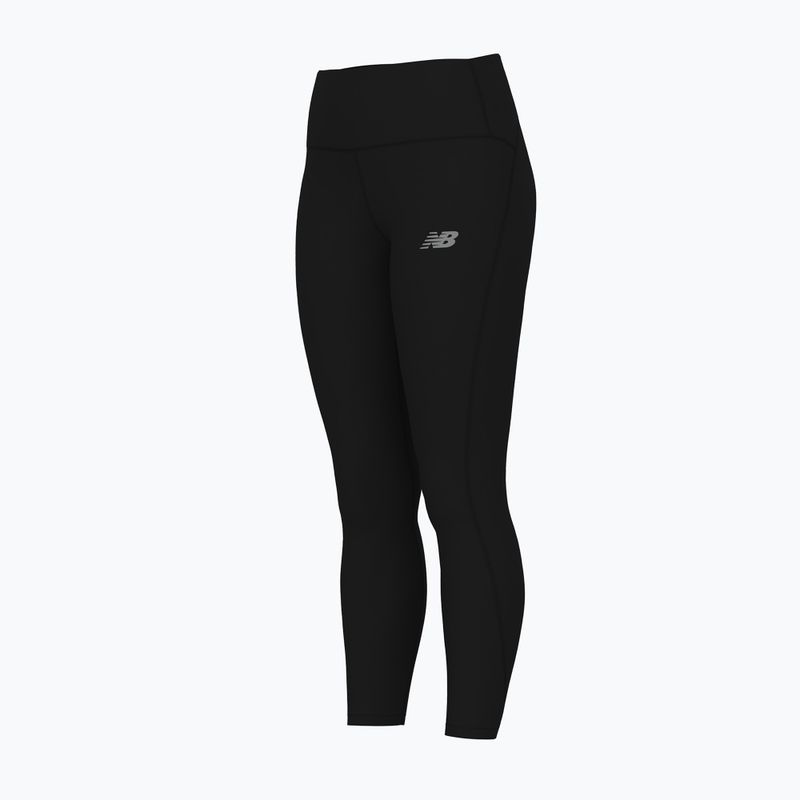 Leggings da corsa da donna New Balance Harmony High Rise nero 3