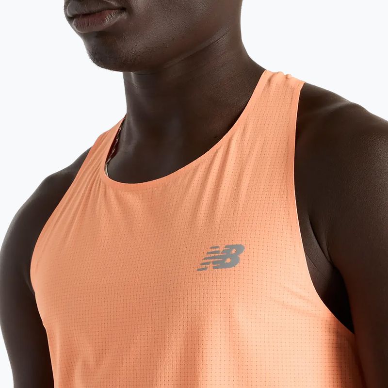 Canotta da corsa New Balance Race Day Ultra Light Uomo hotmango 4