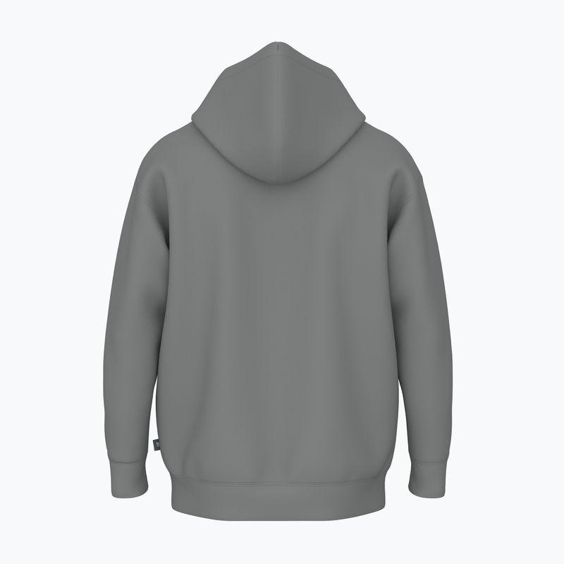 Felpa New Balance Reimagine Fleece Hraphic Hoody Uomo slategrey 2