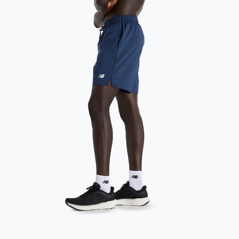 Pantaloncini running uomo New Balance Sport 7" blue 3