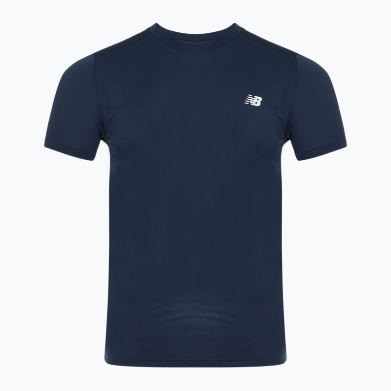 Maglietta da corsa New Balance Sport SS da uomo nbnavy