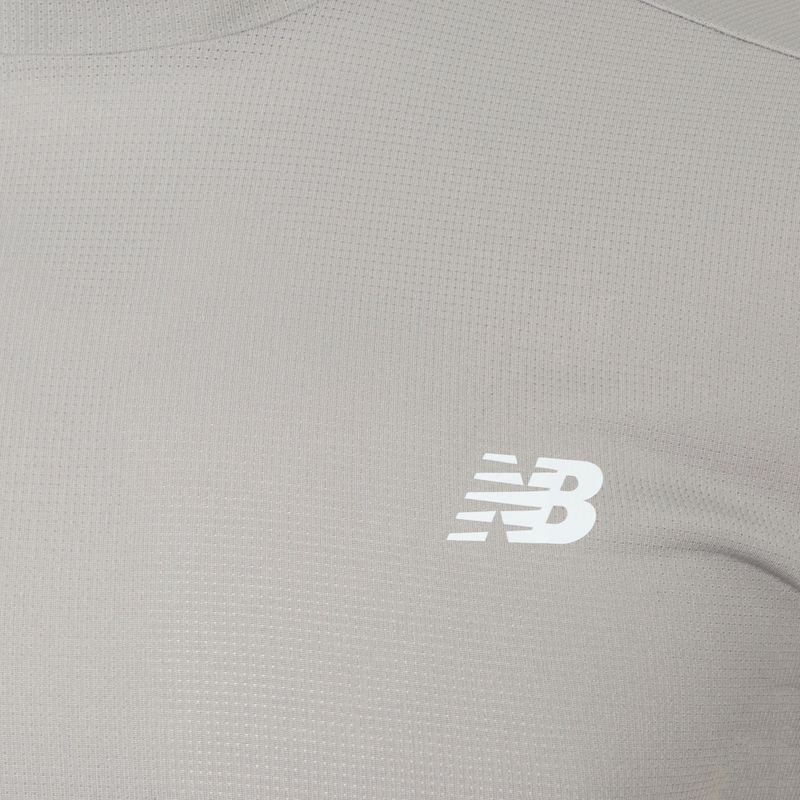 Maglietta da corsa New Balance Sport SS slategre da uomo 3