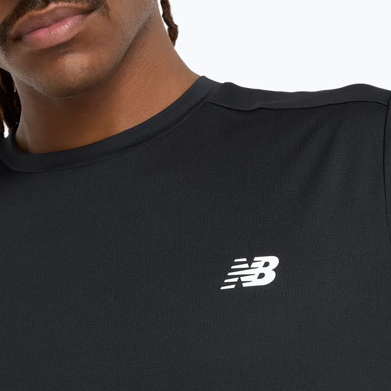 Maglia a maniche lunghe da uomo New Balance Sport black/white 4