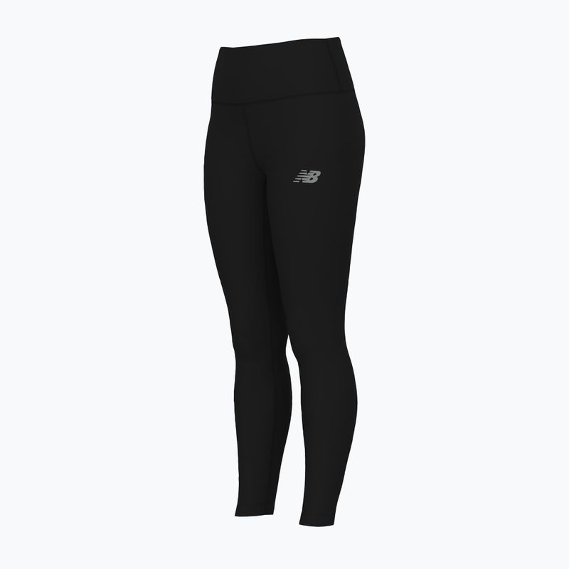Leggings da corsa da donna New Balance Harmony High Rise nero 3