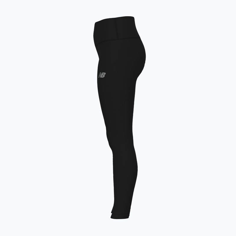 Leggings da corsa da donna New Balance Harmony High Rise nero 4
