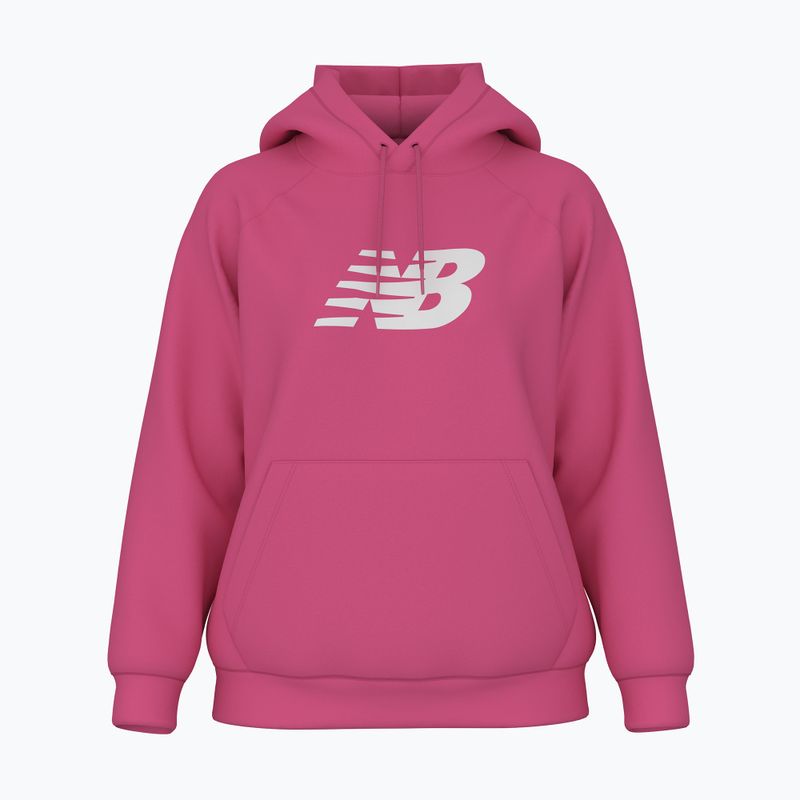 Felpa con cappuccio in pile New Balance donna dragonbe
