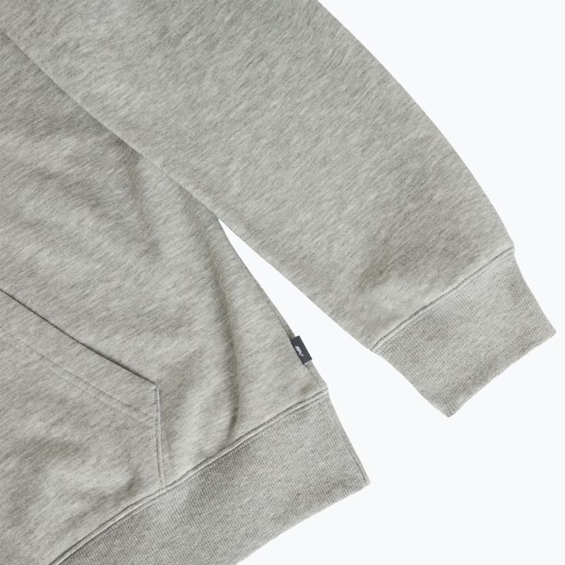 Felpa con cappuccio New Balance Sport Graphic French Terry grigio atletico da donna 3