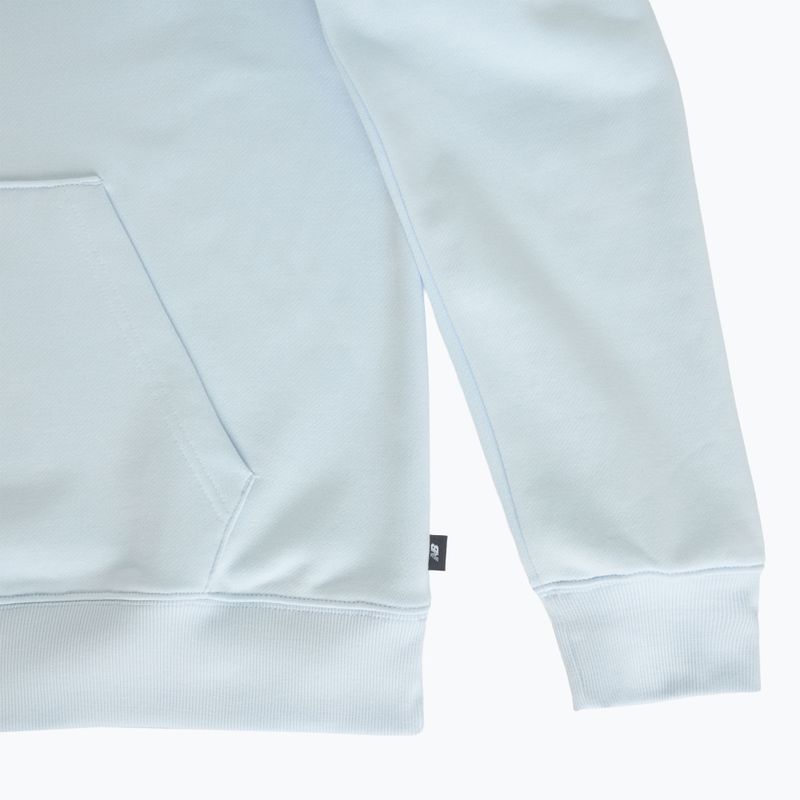 Felpa con cappuccio New Balance Sport Graphic French Terry Donna blu ghiaccio 3