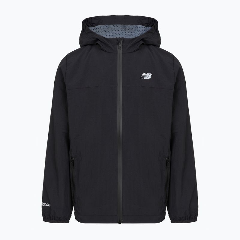 Giacca da bambino New Balance Athletics Woven Mesh Lined nb caviar 6