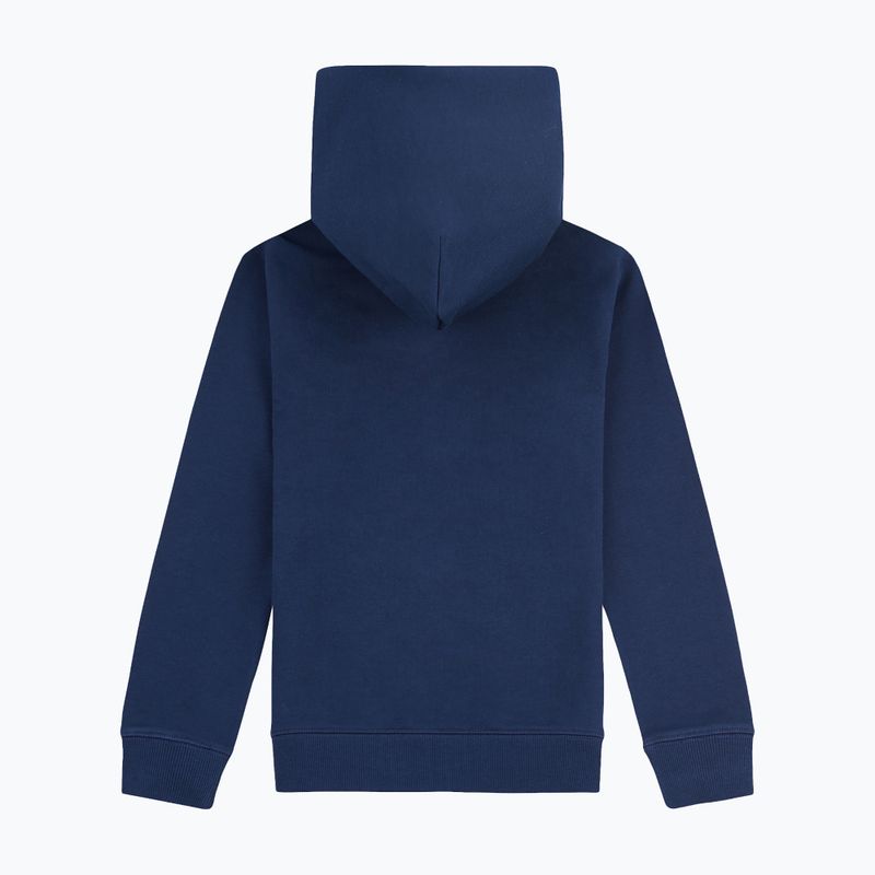 Felpa per bambini New Balance French Terry Small Logo Full Zip Hoodie nb navy 7