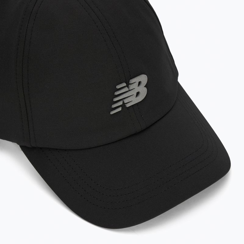 Cappello da baseball New Balance 5 Panel Performance V 2.0 nero 3