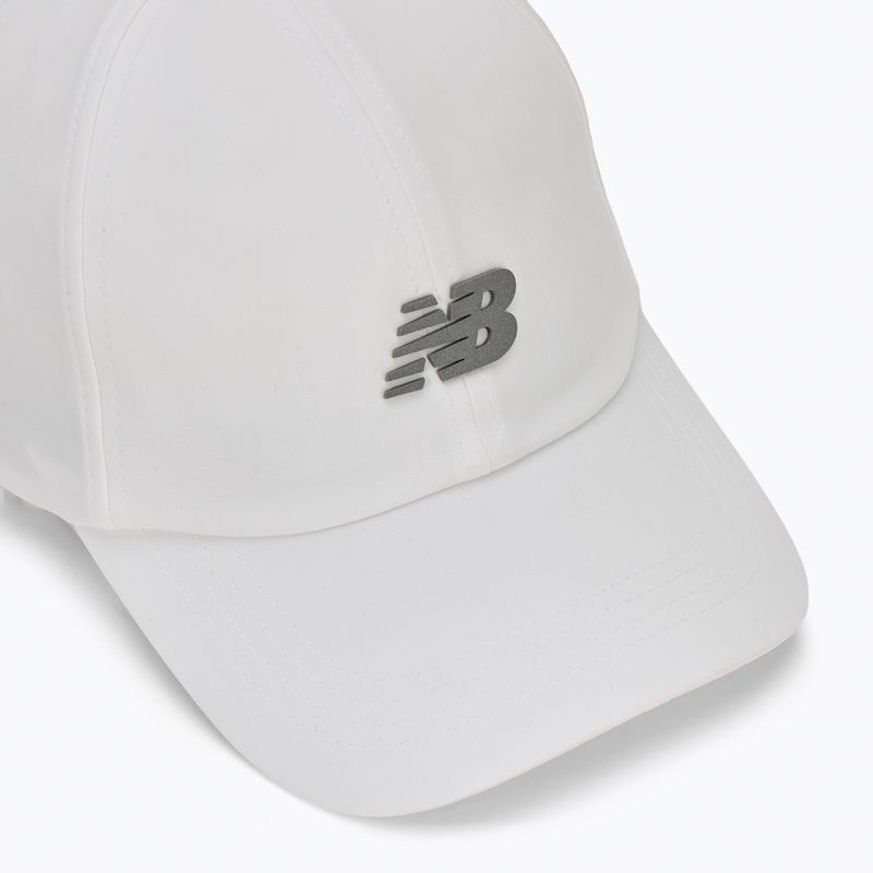 Cappello da baseball New Balance 5 Panel Performance V 2.0 bianco 3